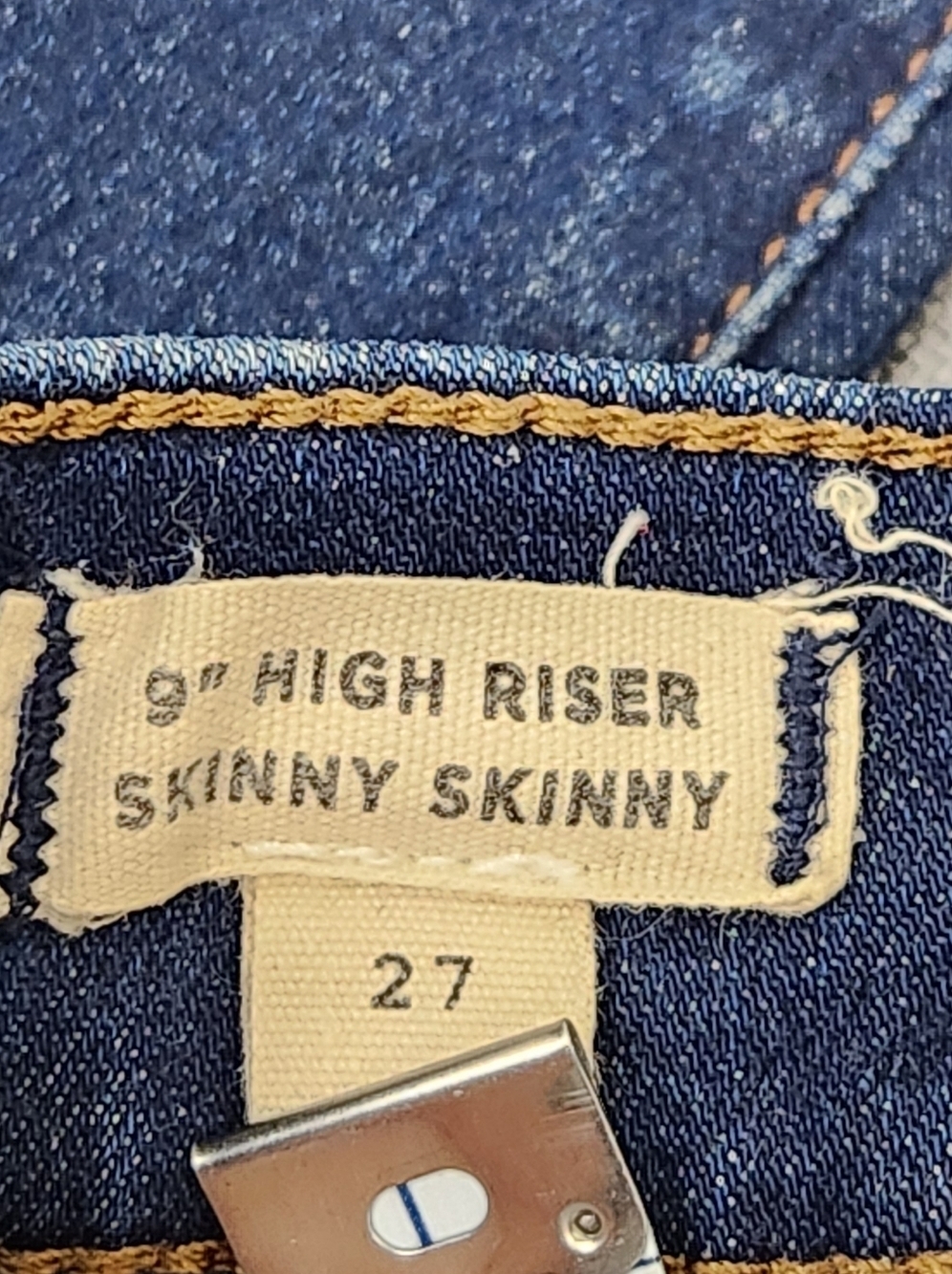 Madewell Skinny Skinny Medium Wash Fade Stretch Denim Jeans. 27 - Picture 4 of 11
